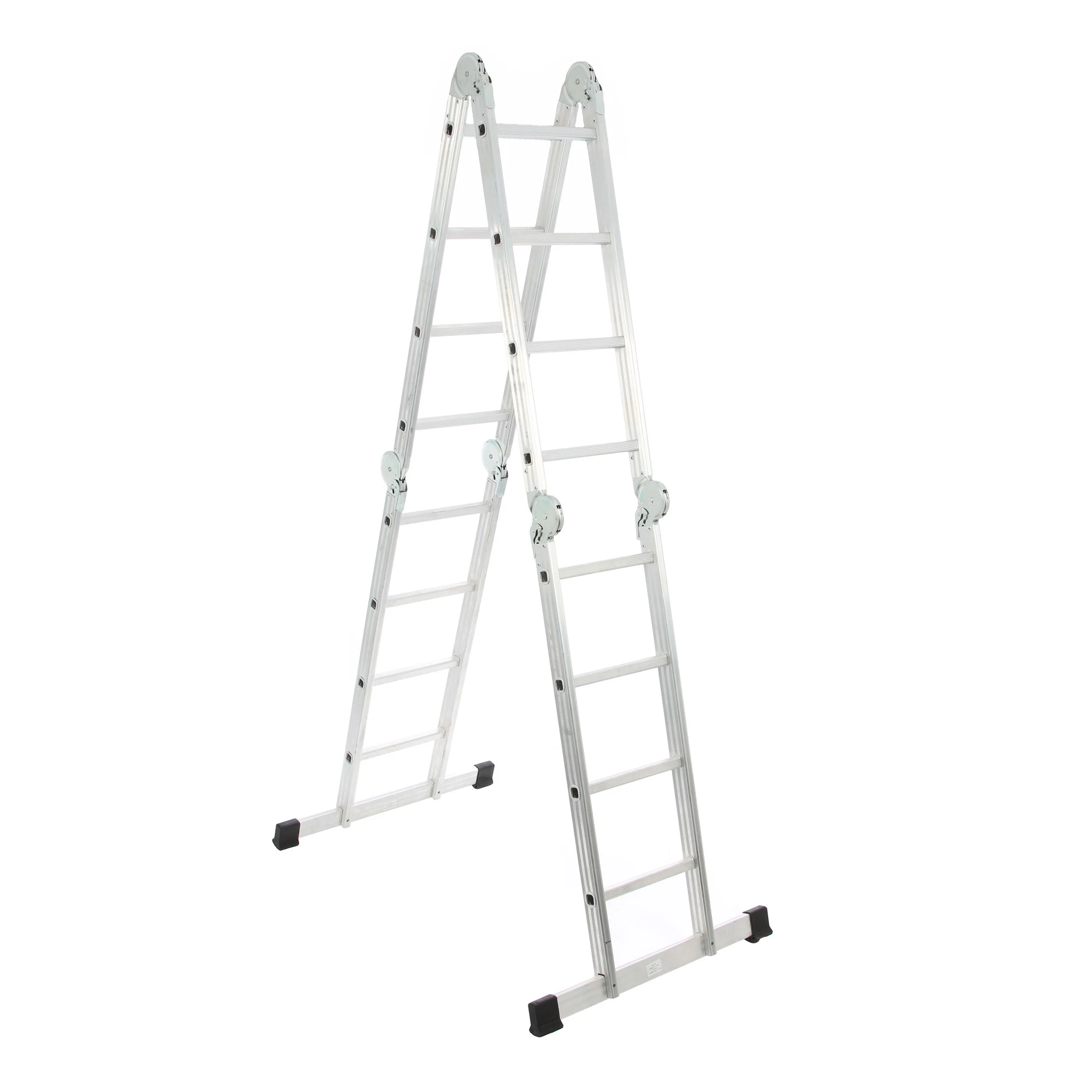 Scara pliabila 4x4, inaltime 465cm, din aluminiu cu sistem antialunecare Rotor KMP404B [1]