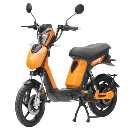 Vehicole electrice - Scuter electric cu pedale Samus Chicago-18T800-48V26-Orange