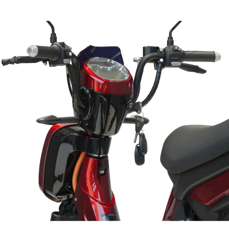 Scuter electric cu pedale Samus Chicago-18T800-48V26-Red [11]