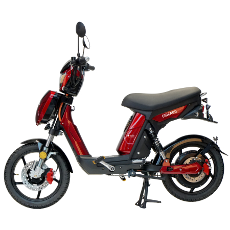 Scuter electric cu pedale Samus Chicago-18T800-48V26-Red [5]