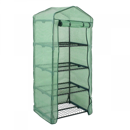 Sere si solarii - Sera polietilena 0.7x0.5x1.6 m 140g/mp UV4, Micul Fermier GF-2198