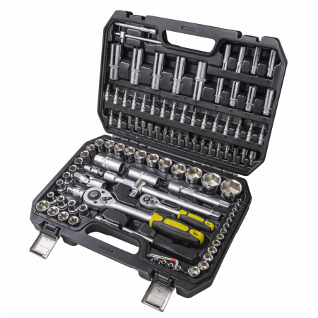 Truse de scule -  Set 108 tubulare ¼ si ½ CR-V First generation Topmaster