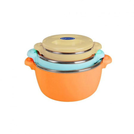 SET 3 CASEROLE TERMICE 2+4+6L,BELLY BEIGE, ART OF DINING BY [4]