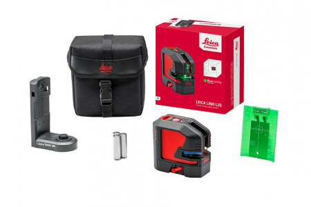 Nivela de masurat - SET Basic Nivela Laser Verde cu linii in cruce, Lino L2G - Leica-912932