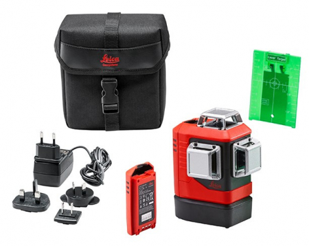 Nivela de masurat - SET Basic Nivela Laser Verde multilinie 360Â°, Lino L6G - Leica-918977