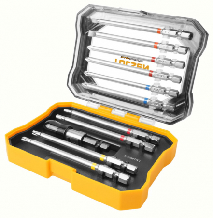 Truse de scule - Set de biti 1/4", 11 buc. - Tolsen