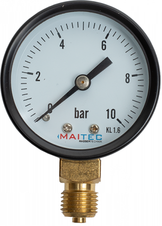 Set hidrofor 50 litri, vas expansiune INOX, presostat, manometru, racord 5 cai bronz [2]