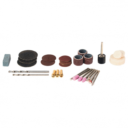 Set mini polizor drept pentru gravat 135W viteza variabila 40 acc. RD-MG11 [1]