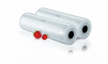 Aparate de vidat - Set role pungi pentru aparatele de vidat Heinner HAV-BAGS-2R, compatibile cu toate modelele de aparate de vidat Heinner, 2 role/set, 28 x 500 cm