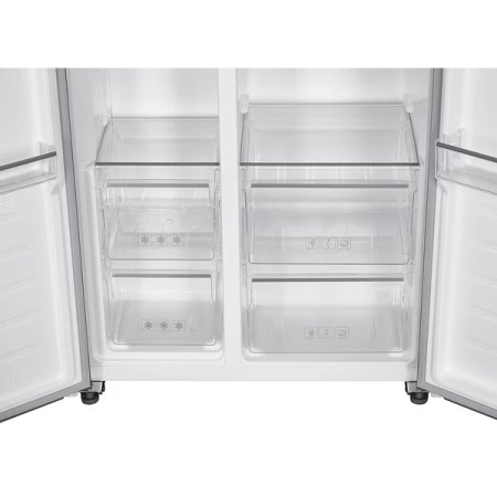 Side by Side ARCTIC AS427E4NMT, No Frost, Air Flow DualTech, 442 L, H 177cm, Clasa E, Inox [7]