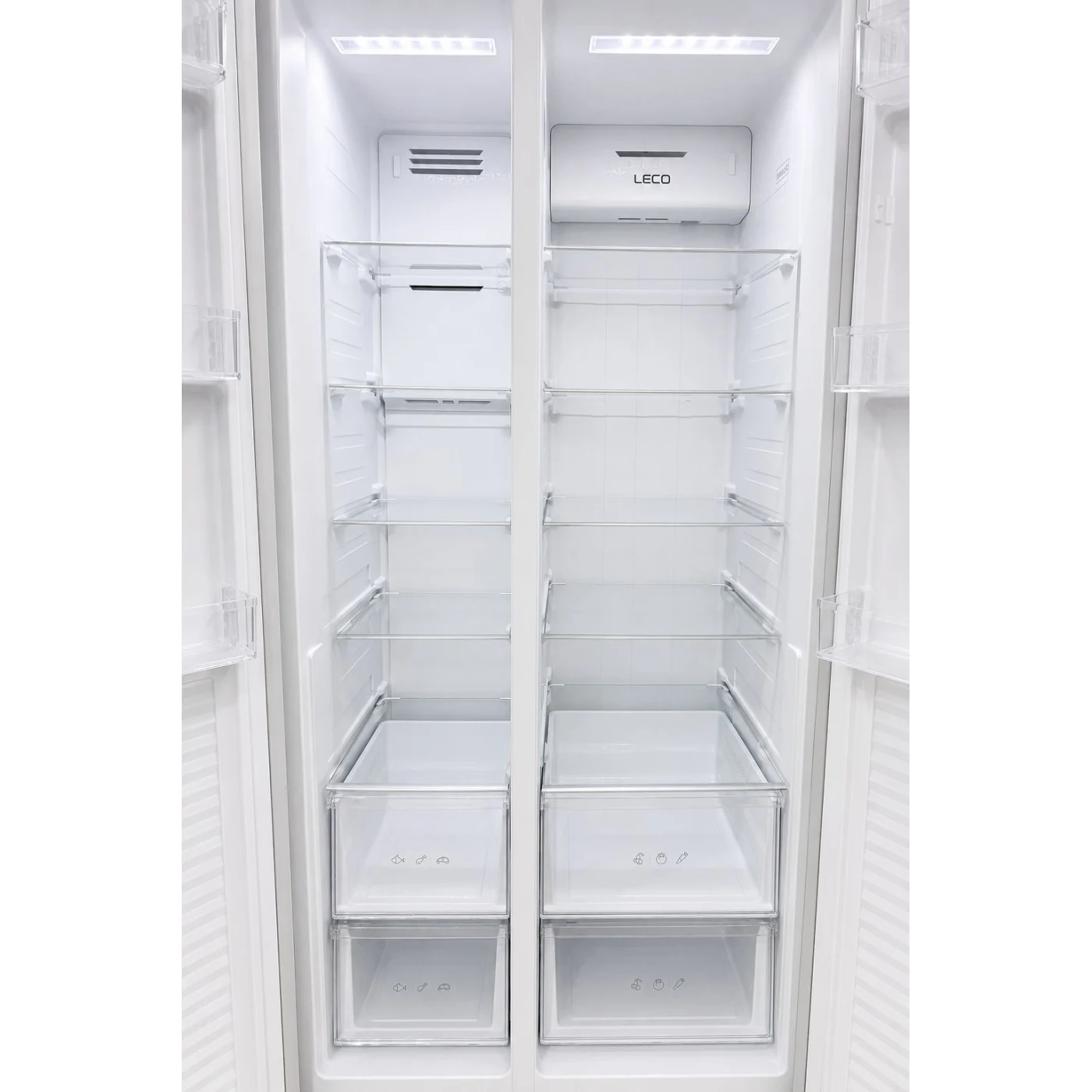 Side by Side LDK SBS-622NFDS, Clasa E, Capacitate 622 l, No Frost, Display Control Touch, Racire rapida, Congelare rapida, H 181 cm, Dark Inox [5]