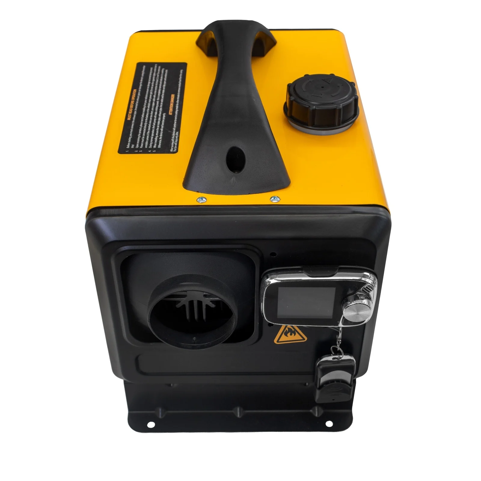Sirocou Incalzitor diesel ROTOR RID-8, 8 kW, 12V/24V/230V, rezervor 5 L, 1 iesire aer cald, control LCD, telecomanda, portabil [2]