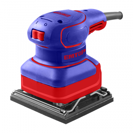 BRICOLAJ - Slefuitor electric cu vibratie, 240W, baza 110x100mm - EFSR24101, EMTOP