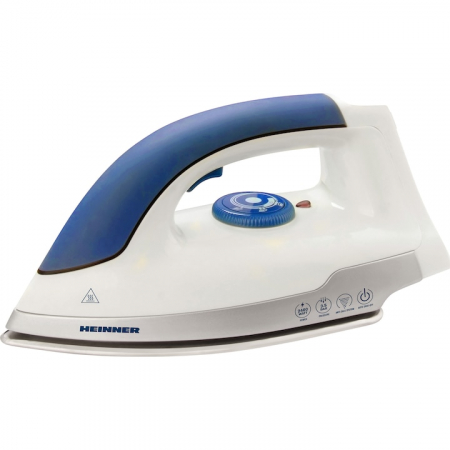 Statie de calcat cu boiler Heinner HIS-D2403BL, 2400 W (1600W boiler + 800W fier), 3.5 bar, 1.2L, Abur ajustabil: 40/70/100g/min, temperatura ajustabila, Alb/Albastru [2]
