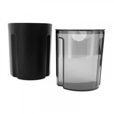 Storcator de fructe si legume, VIVAX AJ-800, putere 800 W, diametru tub 7.5 cm, recipiente de suc si pulpa, Inox, Argintiu [1]