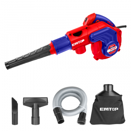 Aspiratoare uscat, umed si cenusa - Suflanta cu aspirator 800W, set suplimentar perii motor - EABR8001, EMTOP