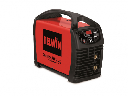 Aparate de sudura - Invertor de sudura TELWIN Tensiune 380 v, Superior 320 CE VRD - 270 A,  Electrozi 1.6-6.0 mm
