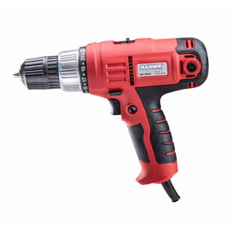Surubelnita electrica cu cablu 300W 2 trepte 23+1 35Nm 10mm RDP-CDD02 Raider Pro [2]