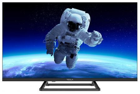Televizor LED Tesla 32E325BH, 81 cm, HD, frameless, negru, Clasa energetica E, Negru [1]