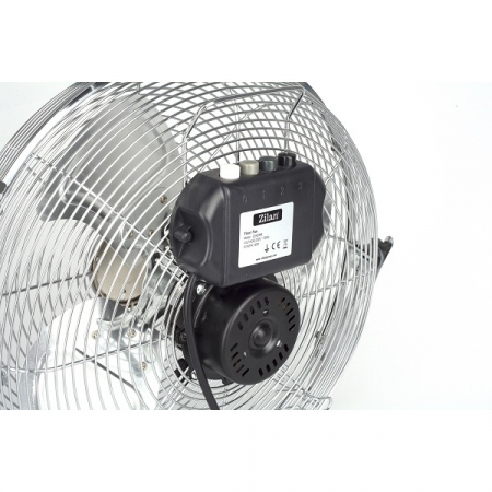 Ventilator inox cu suport Zilan ZLN-2348, Putere 50 W, Diametru 36 cm, 3 trepte ventilare, Unghi de inclinare reglabil [3]