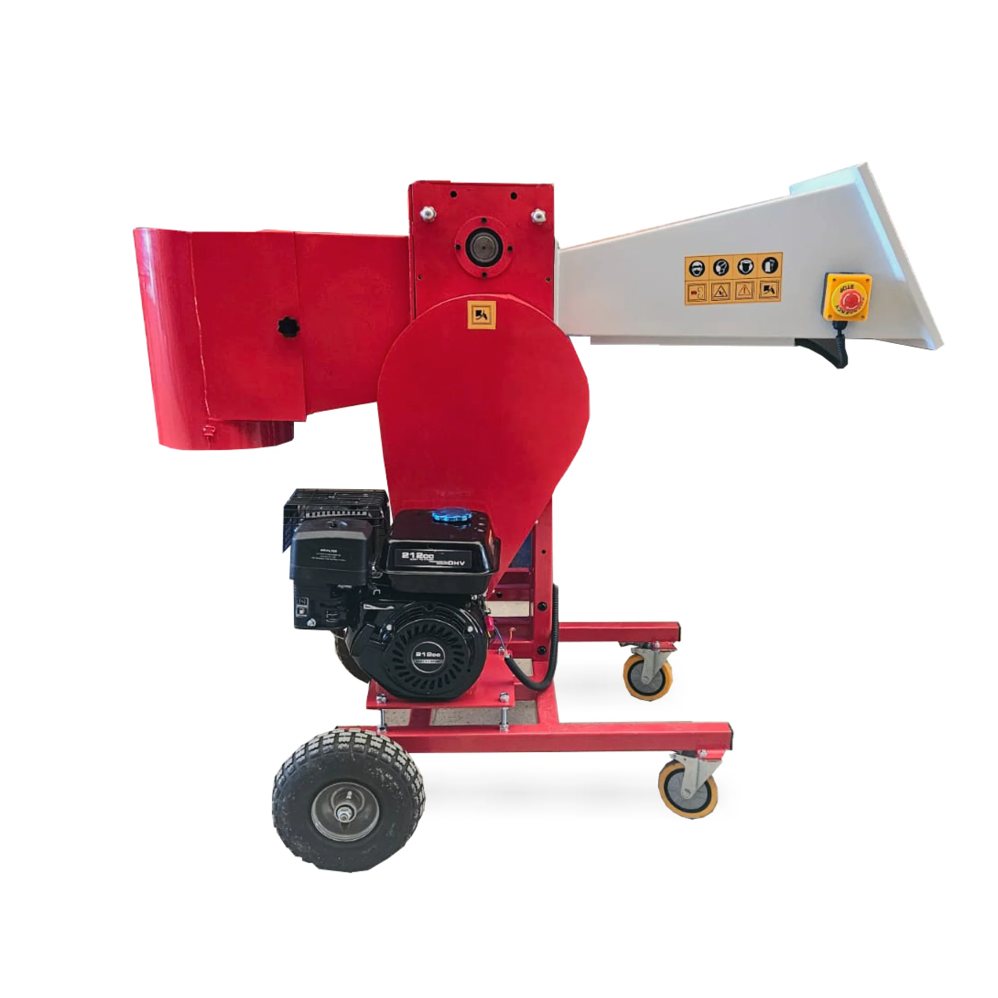 ​​​​​​​Tocator de crengi model AM-75-BD, motor 7 CP, lemne pana la 80 mm grosime [1]