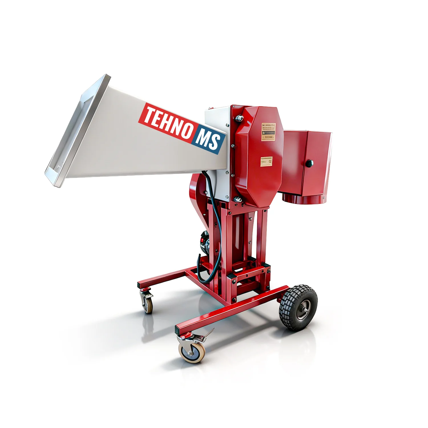 Tocatoare fan, crengi, tulpini - ​​​​​​​Tocator de crengi model AM-75-BD, motor 7 CP, lemne pana la 80 mm grosime