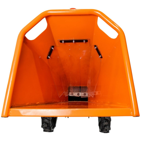 Tocător de crengi RURIS ST500, motor pe benzină 15 CP, diametru maxim de tăiere 100 mm, capacitate de tocare lemn verde până la 1000 kg/oră, turație 3600 rpm, rezervor combustibil 6,5 L, 2 roți [11]