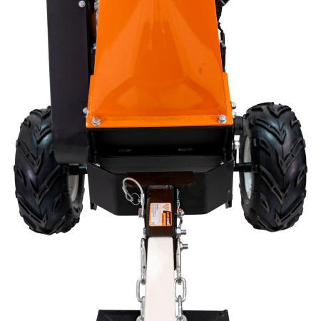 Tocător de crengi și resturi vegetale ST1000, motor Ducar DH402 15 CP, 420 cmc, pornire electrică, diametru de tăiere 120 mm, 2 cuțite din oțel aliat 300 x 55 mm, evacuare rotativă 360° [6]