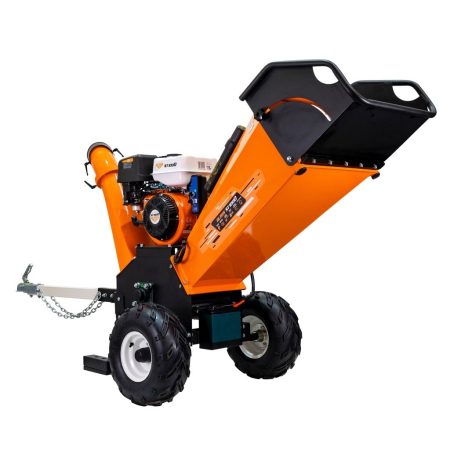GRADINA - Tocător de crengi și resturi vegetale ST1000, motor Ducar DH402 15 CP, 420 cmc, pornire electrică, diametru de tăiere 120 mm, 2 cuțite din oțel aliat 300 x 55 mm, evacuare rotativă 360°