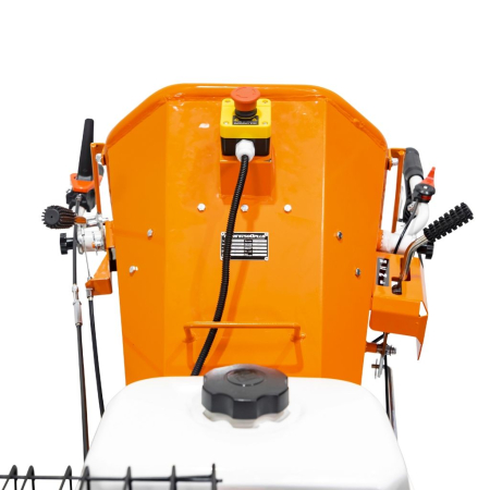 Tocător de crengi și resturi vegetale ST500 PLUS, motor pe benzină 15 CP, 459 cmc, diametru de tăiere 100 mm, capacitate de tocare până la 1000 kg/h, evacuare rotativă 360° [3]