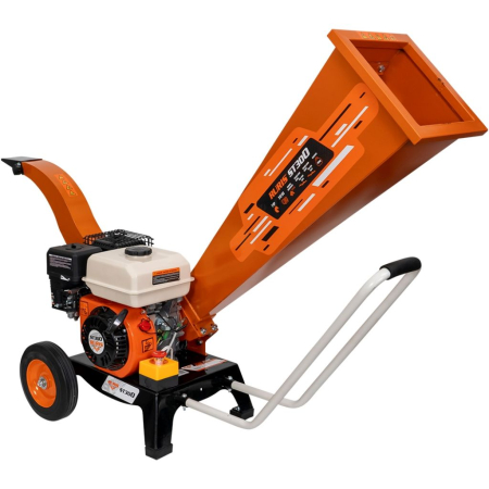 GRADINA - Tocător de crengi și resturi vegetale ST300, motor pe benzină 7 CP, diametru maxim de tăiere 60 mm, turație 3600 rpm, capacitate de tocare până la 1000 kg/oră, rezervor combustibil 3,6 L, 2 roți