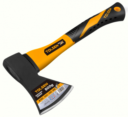 Despicatoare de busteni si topoare - Topor 600 g, mâner din fibră de sticlă, GRIPro - Tolsen