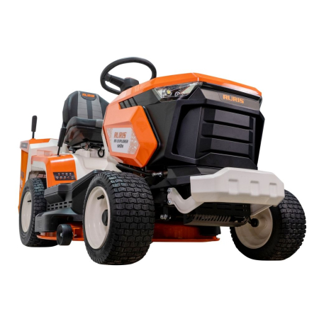 Tractor de tuns gazon RURIS RX EXPLORER 920M, motor 16 CP Loncin, 452cc, transmisie mecanică, lățime tăiere 92 cm, colector 280L, pornire electrică, LED, 4x2, benzină, profesional [2]