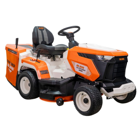GRADINA - Tractor de tuns gazon RURIS RX EXPLORER 920M, motor 16 CP Loncin, 452cc, transmisie mecanică, lățime tăiere 92 cm, colector 280L, pornire electrică, LED, 4x2, benzină, profesional
