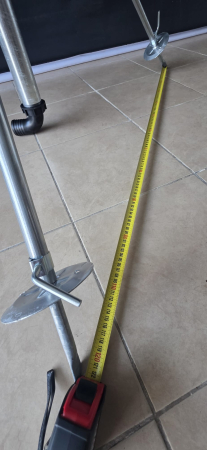 ​​​​​​​Trepied telescopic pentru aspersor de irigații 2" – înălțime reglabilă 80-120 cm [8]