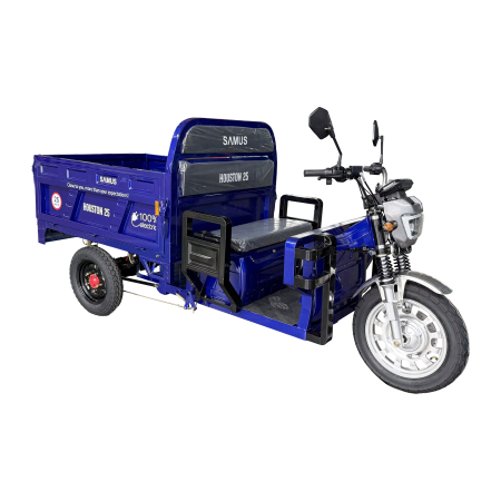 Triciclu electric cargo Houston-25-1.5-72V45 Blue [2]