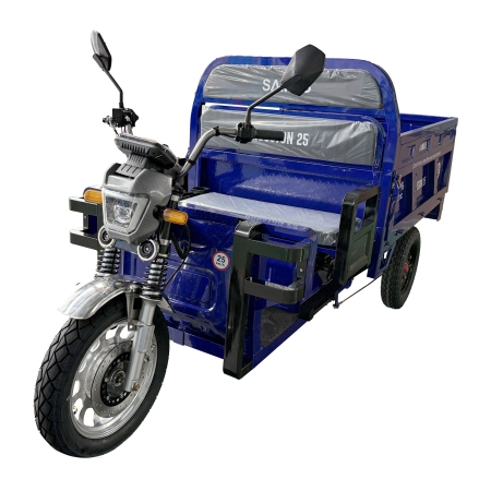 Triciclu electric cargo Houston-25-1.5-72V45 Blue [1]