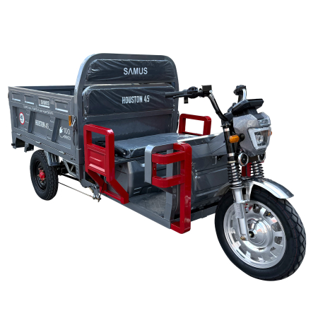 Triciclu electric cargo Houston-45-1.5-72V45 Silver [1]