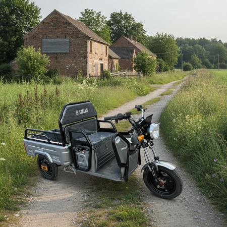 Triciclu electric cargo Samus Ranger-25-1.1-72V32 Silver [5]
