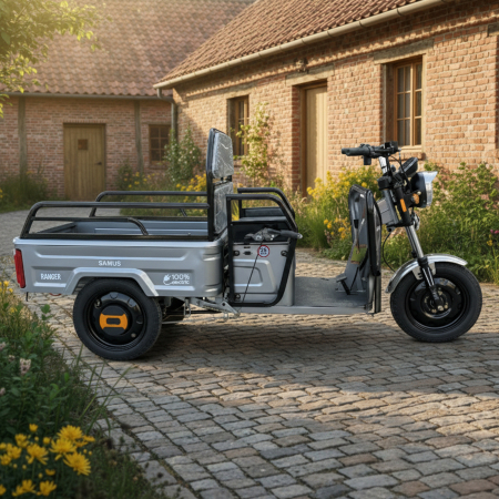 Triciclu electric cargo Samus Ranger-25-1.1-72V32 Silver [6]