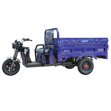 Triciclu electric cargo Samus Texas-170/130-12T150060V58-Blue [3]