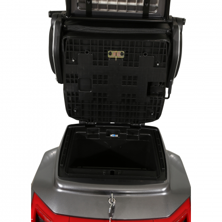 Triciclu electric Samus Arizona 3R1 1000W 60V 20Ah Autonomie 52 km 3 viteze Argintiu [8]
