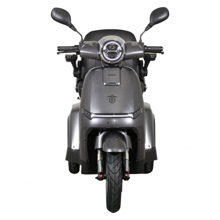 Triciclu electric Samus Arizona 3R1 1000W 60V 20Ah Autonomie 52 km 3 viteze Argintiu [1]