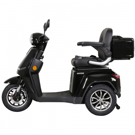 Triciclu electric Samus Arizona 3R1 1000W 60V 20Ah Autonomie 52 km 3 viteze Negru [4]