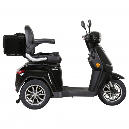 Triciclu electric Samus Arizona 3R1 1000W 60V 20Ah Autonomie 52 km 3 viteze Negru [5]