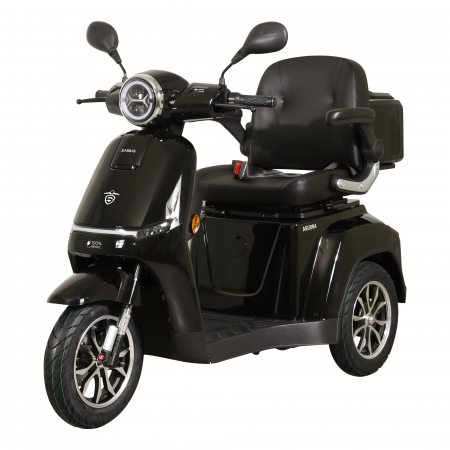 Triciclu electric Samus Arizona 3R1 1000W 60V 20Ah Autonomie 52 km 3 viteze Negru [2]