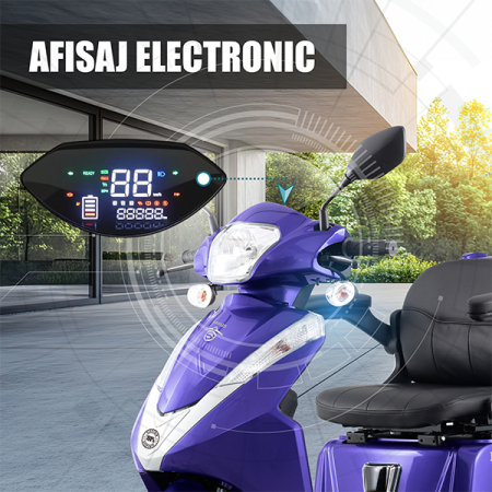 Triciclu electric Samus Dallas-3R1-10T1000-60V20-Blue [7]