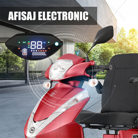 Triciclu electric Samus Dallas-3R2-10T1000-60V20-Red [6]