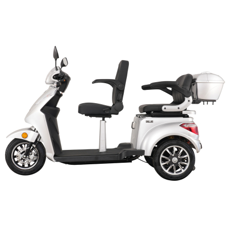 Triciclu electric Samus Dallas-3R2-10T1000-60V20-Silver [2]