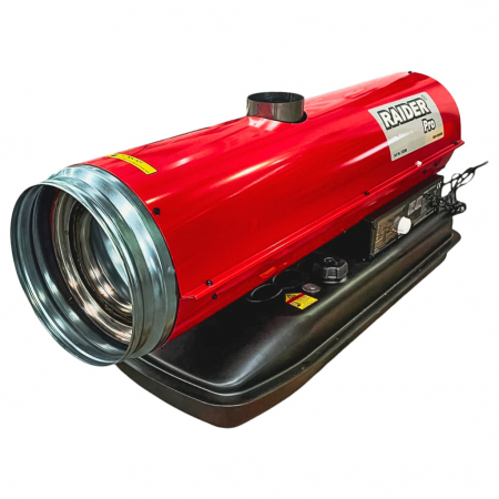 Tun aer cald diesel ardere indirecta 50kW RDP-IDSH60, debit  1400 m³/h, putere 50000 W, suprafata 800 m3, Motorina [1]